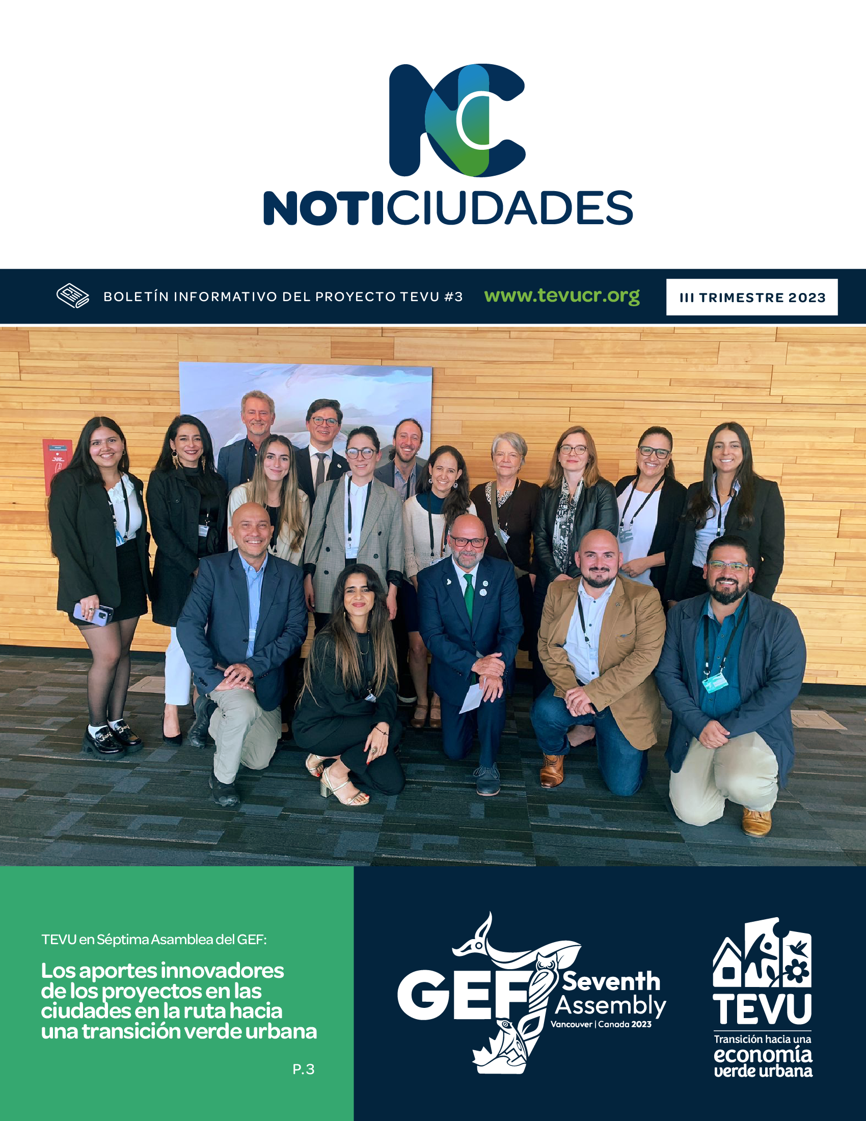 Participación de TEVU en Asamblea General GEF