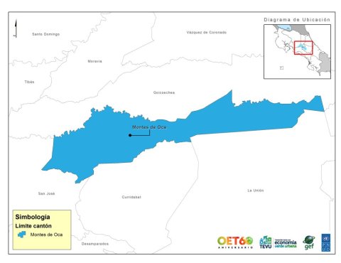 Mapa de Montes de Oca