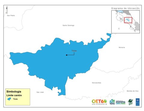 Mapa Tibás